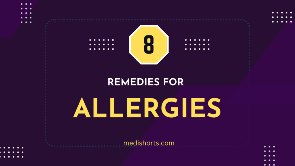 Remedies For Allergies