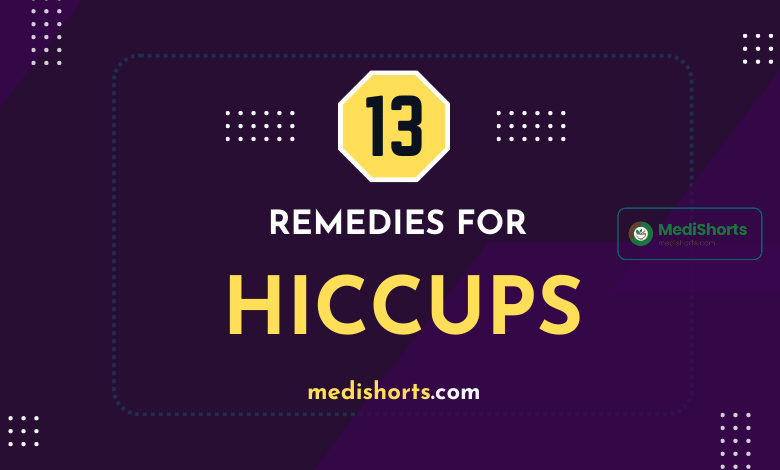 Remedies For Hiccups