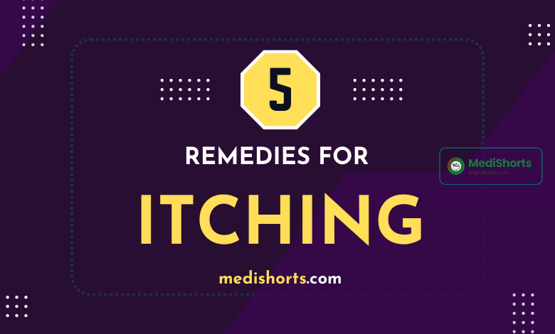 Itching remedies