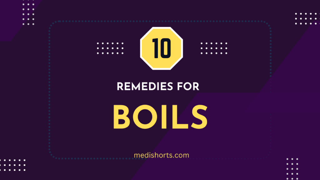 Remedies for Boils