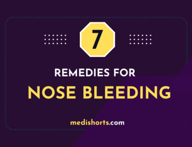 Remedies for Nose Bleeding